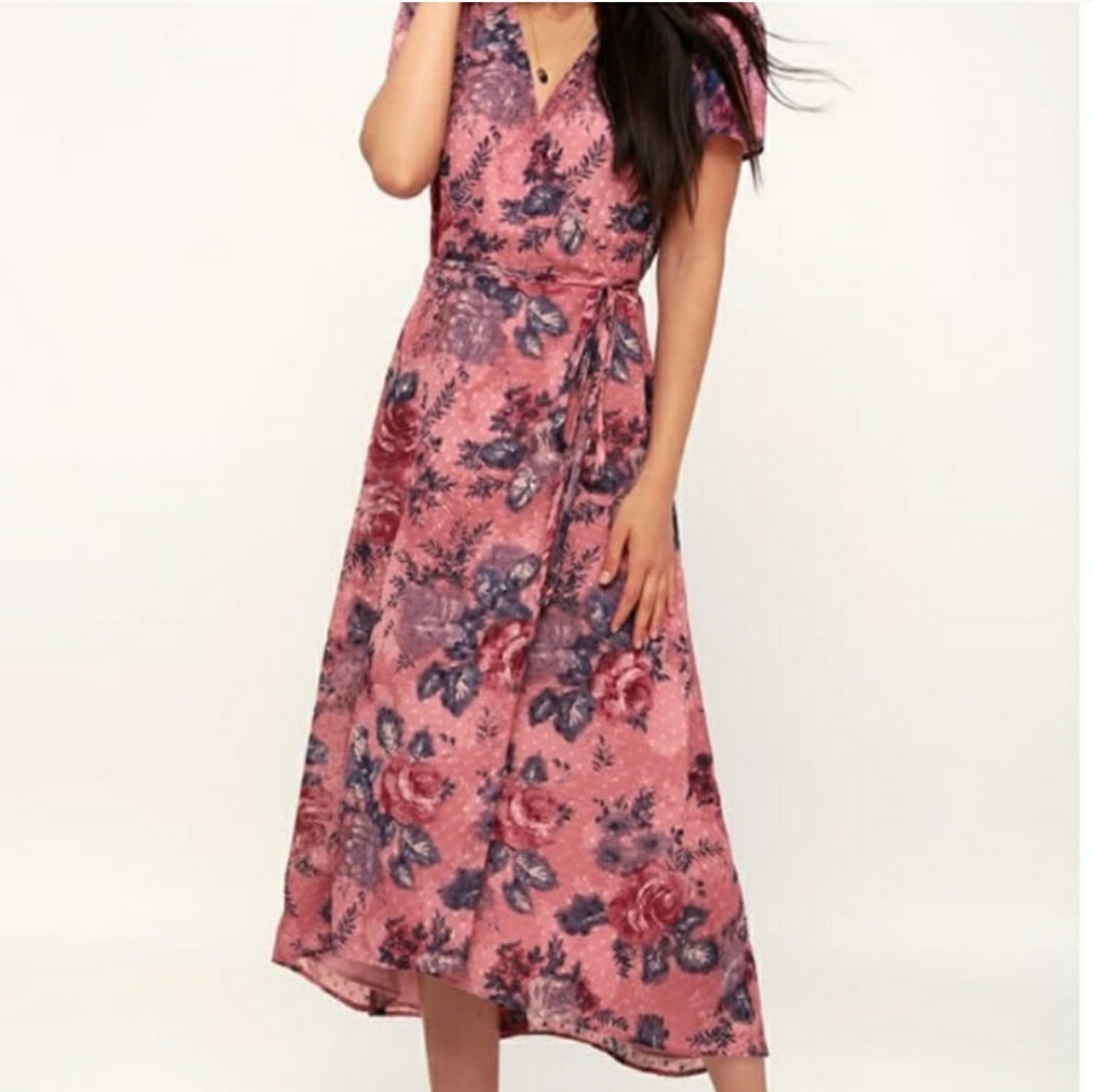 Lulu's wrap dress - XS